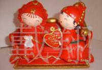 婚庆礼品首选 花开富贵-爱心沙发摆设娃娃，传递幸福与温馨