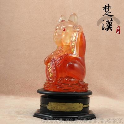 匠心雕琢，祥瑞之选 树脂仿白玉吉祥小象摆件，缔造家居与车居双重福运